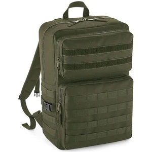 Bagbase - Sac à dos MOLLE TACTICAL (Vert militaire) TU pas cher