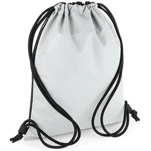 Bagbase - Sac à cordon (Argent) TU