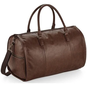 Quadra Nuhide Garment Weekender Duffel/Holdall Bag One Size écorce tannante pas cher
