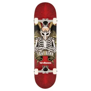 Skateboard Complète BIRDHOUSE TH Icon 8' Rouge - Double kicktail - ABE...Vendu parcdiscount