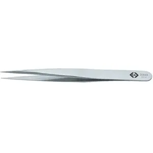 C.k T2343 Pince brucelle de précision mm sa pointue, fine 130 mm pas cher