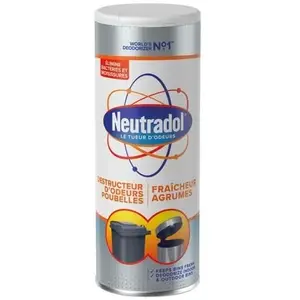 Neutradol - Destructeur d'Odeurs en Poudre pour Poubelles 350 g pas cher