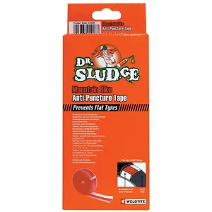 Comparateur de prix : Dr. Sludge Bande anticrevaison route - Mixte - Vélo loisir - Adulte - Noir - Compatibilité Route