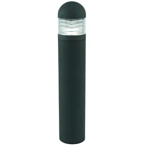 Searchlight Borne de jardin Bronx Polycarbonate Noir 1 ampoule 90cm pas cher
