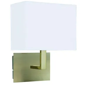 Searchlight Applique DARIO avec abat-jour tissu pas cher