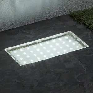 Searchlight Spot LED encastrable dans le sol Walkover 20 cm pas cher