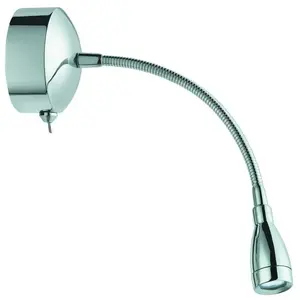 SEARCHLIGHT Applique à tableau led adjustable chrome 1 ampoule 16cm