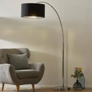 Comparateur de prix : Searchlight Lampadaire arqué Mara