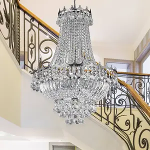 Versailles - Lustre en cristal à 9 ampoules au fini chromé, E14 - SearchlightVendu parluminaire