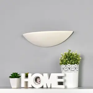 SEARCHLIGHT Applique en plâtre Wall Plâtre Pouvant être peint 1 ampoule 10cm pas cher