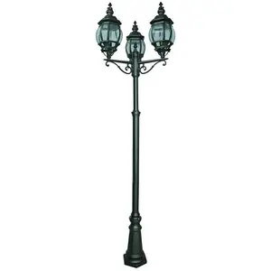 Searchlight Lampadaire de jardin Bel Verre propre 3 ampoules 220cmVendu parmanomano