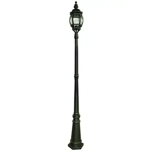 Bel Aire - Lampadaire extérieur 1 lumière noir IP44, E27 - SearchlightVendu parmanomano