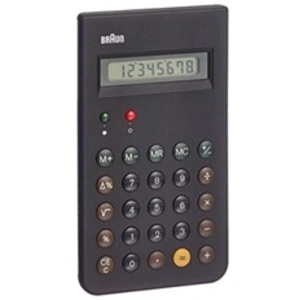 Braun BNE001BLA-BK Calculatrice Noir pas cher