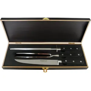 Sabatier Trompette - Coffret bois de 3 pièces à découper Richardson Sheffield