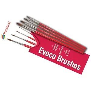 Evoco Pinsel-set (größen 0, 2, 4 & 6) - Humbrol pas cher