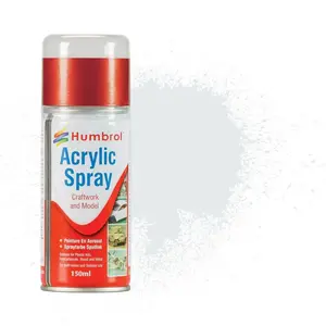 Comparateur de prix : Humbrol Bombe Acrylique 150 ml : 191 - Argent chrome
