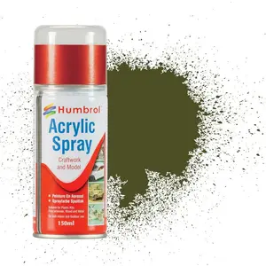 Comparateur de prix : Peinture Humbrol No 155 Beige Olive Mat - Bombe de peinture acrylique - AD6155