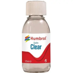 Peinture Humbrol 125ml Effacer Satin Varnish HUMBAC7435  - Accessoires pour modélisme 