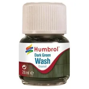Comparateur de prix : Humbrol Enamel Wash Dark Green 28 Ml - Humbrol