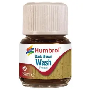 Comparateur de prix : Humbrol Enamel Wash Dark Brown 28 Ml - Humbrol