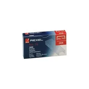 Comparateur de prix : Rexel 06121 pack de 1000 agrafes no 16