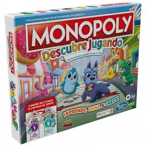 Jeu de société - HASBRO - JUEGO MI Primer MONOPOLY - Age 4 ans - Enfant - Intérieur pas cher
