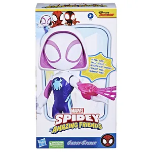 HASBRO Spidey and His Amazing Friends - Supersized Action Figure - Gho... pas cher