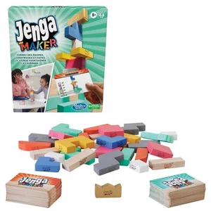 Comparateur de prix : Hasbro Gaming Jeu De Société Jenga Maker Français