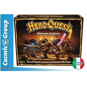 Comparateur de prix : Jeu de plateau HEROQUEST EDIZIONE ITALIANA  - Hasbro Jeu de plateau et accessoires  - 81168 