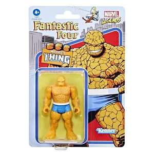 Hasbro Marvel LES 4 FANTASTIQUES - La Chose - Figurine Retro Collection 10cm pas cher