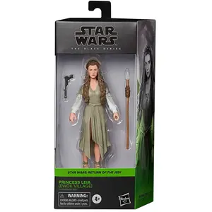 Comparateur de prix : Hasbro Figurine Princesse Leia Star Wars Le Retour du Jedi Série Noire