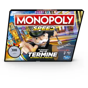 Hasbro MONOPOLY - Jeu de plateau - Speed - pour enfants - à partir de 8 ans pas cher