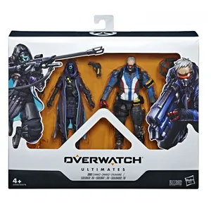 Hasbro Figurine Ana Amari & Soldat 76 Ultimates Set 2 Overwatch 15 Cm