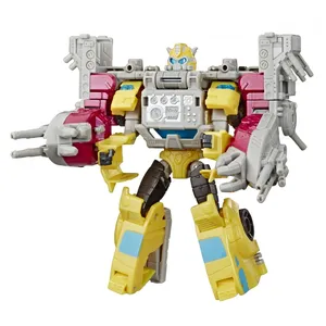 Hasbro Transformers Cyberverse Bumblebee Spark Armor 12,5 cm 2 pièces pas cher