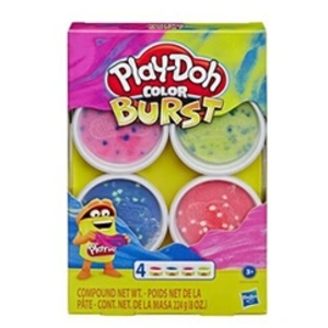 Comparateur de prix : Pack de 4 pots Play-Doh Explosion de Couleurs Modèle aléatoire