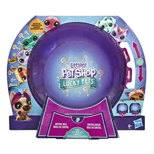 Comparateur de prix : Hasbro Boule de Crystal avec 7 figurines Littlest Petshop Lucky Pets