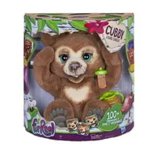 Peluche interactive Furreal Friends Cubby L'ours curieux pas cher