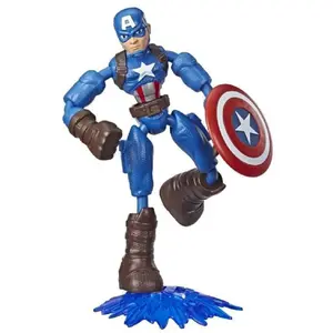 Comparateur de prix : Hasbro Figurine Marvel Avengers Captain America Bend and Flex 15 cm