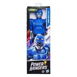 Power Rangers Beast Morphers - Figurine Ranger bleu Beast-X - 30 cm