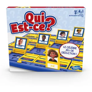 Comparateur de prix : Hasbro Gaming Qui est-ce ? Jeu de societe pour enfants - Jeu de plateau - Version francaise