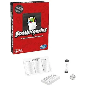 Jeu de société - Hasbro Gaming - Scattergories - Version Portugaise - Adulte - Mixte pas cher