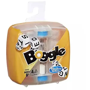 Hasbro Boggle - Jeu de Société de Réflexion Rapide en Format Compact - Neuf pas cher