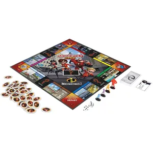 Hasbro Monopoly - Jeu Junior Indestrucibles - Jeu de Société - E1781 pas cher