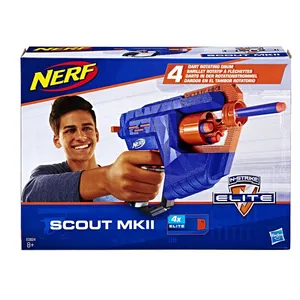 Comparateur de prix : Nerf Elite Scout MKII et Fléchettes Nerf Elite Officielles