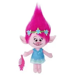 Hasbro Peluche parlante Poppy Trolls 43 cm pas cher