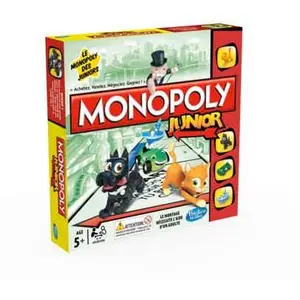 HASBRO GAMING - Monopoly Junior pas cher