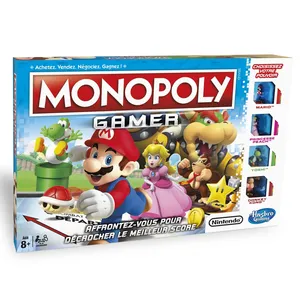 Hasbro Monopoly Gamer - Mario, Princesse Peach, Yoshi & Donkey Kong pas cher
