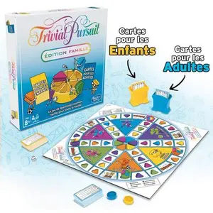Comparateur de prix : HASBRO Trivial Pursuit - Trivial Pursuit édition familiale Trivial Pursuit