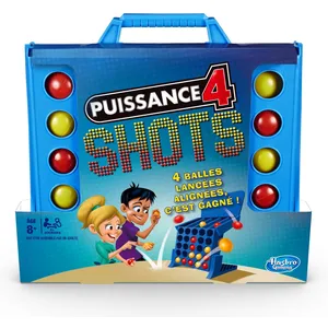 Hasbro Gaming Jeux Enfants Puissance 4 Shots - Jeu DE Societe E3578101 Multicolore pas cher