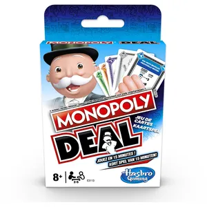Hasbro Gaming MONOPOLY - Deal - Jeu de societe de Voyage - Jeu de cartes pas cher